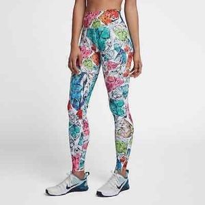 NIKE WOMEN’S DIAMOND POWER TRAINING TIGHTS [WHITE]